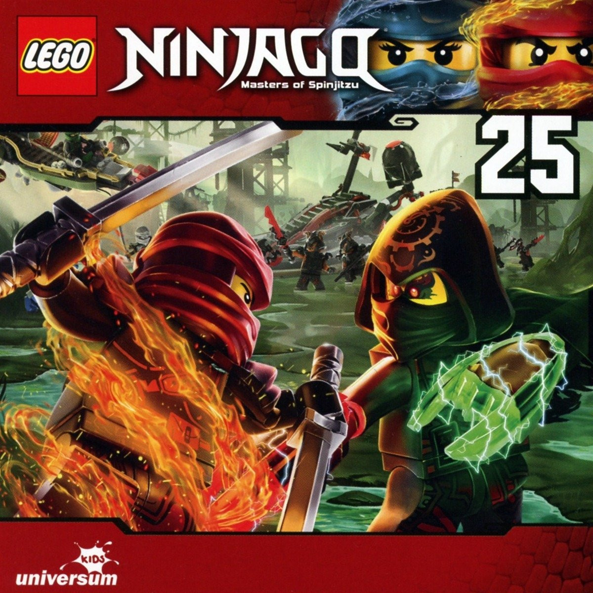Lego Ninjago-Masters of Spinjitzu Lego Ninjago (CD 25) (CD)
