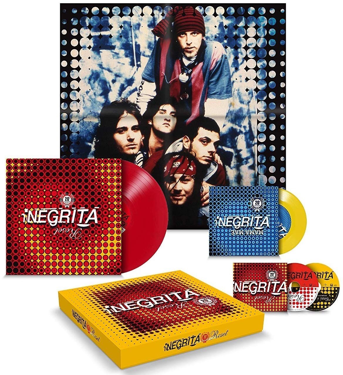 Negrita Reset-20th Anniversary Remastered Edition (Box Super Deluxe 2 (Vinyl LP)