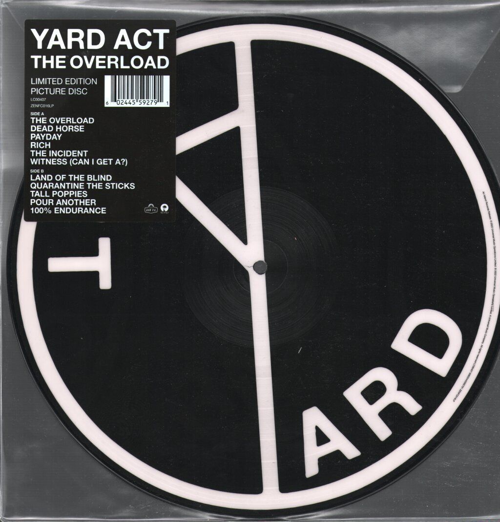 Yard Act Overload LP Vinyl 4559279 NEW