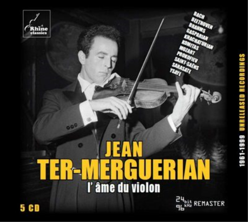 Jean Ter-Mergue Jean Ter-Merguerian: L'ame Du Violon: 1961-1999 Unreleased  (CD)