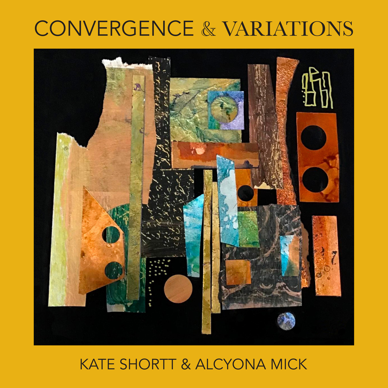 Alcyona Mick Convergence E Variations CD CAL011 NUOVO