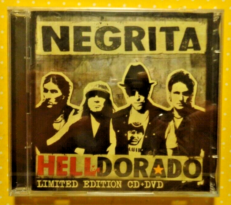 NEGRITA - HELLDORADO - LIMITED EDITION CD + DVD - 2009 - NUOVO SIGILLATO