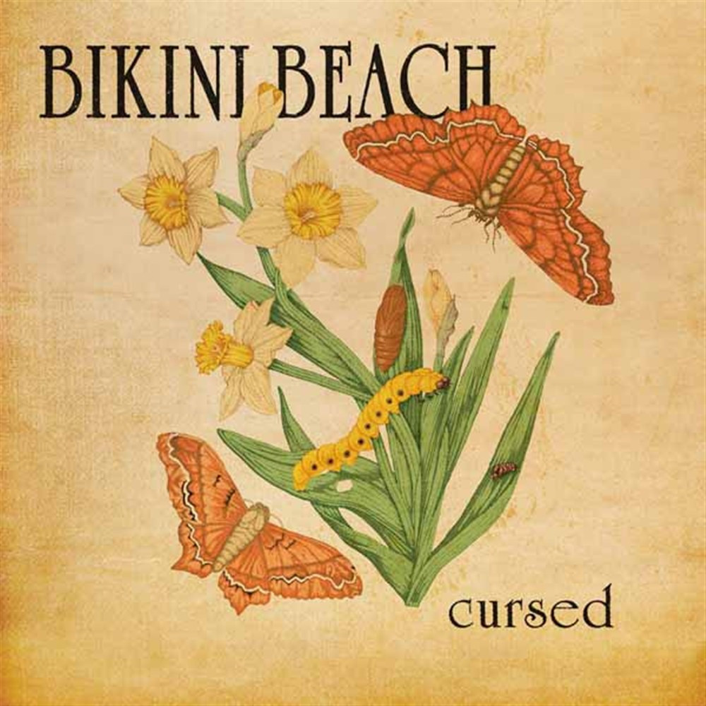 Bikini Beach - Cursed. Purple Marbled With Black Stripes Vinyl ... (Vinile)
