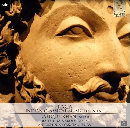Khan Rafique - Raga - Indian Classical Music For Sitar - Cd