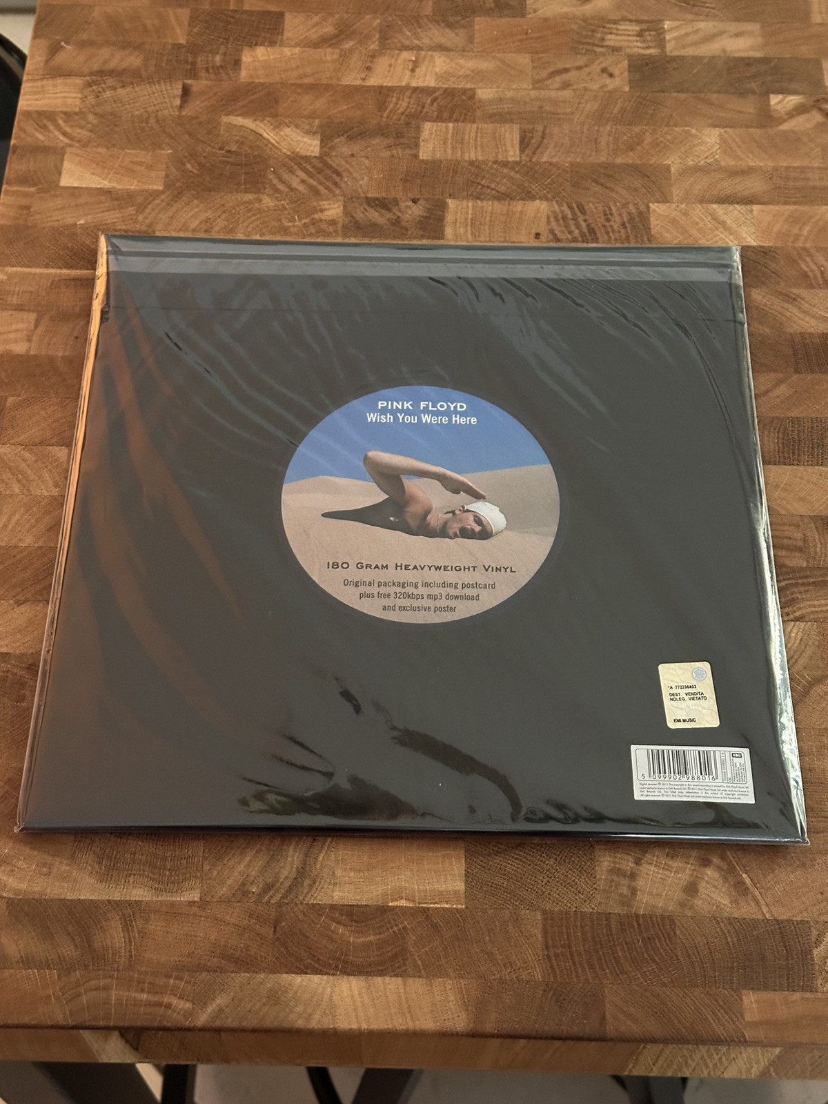 PINK FLOYD - Wish you were here (Remastered) (2016) LP vinyl + Postcards