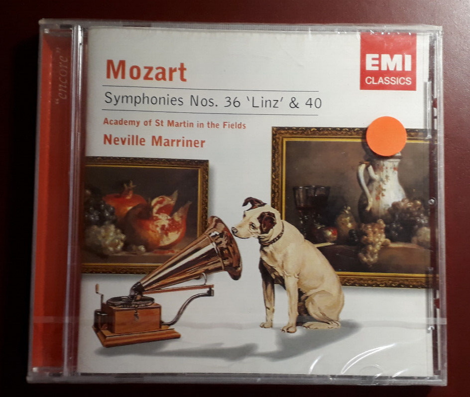 MOZART, MARRINER-SYMPH.N.36 K.425, N.40 K.550 *CD BRAND NEW SEALED SIGILLATO