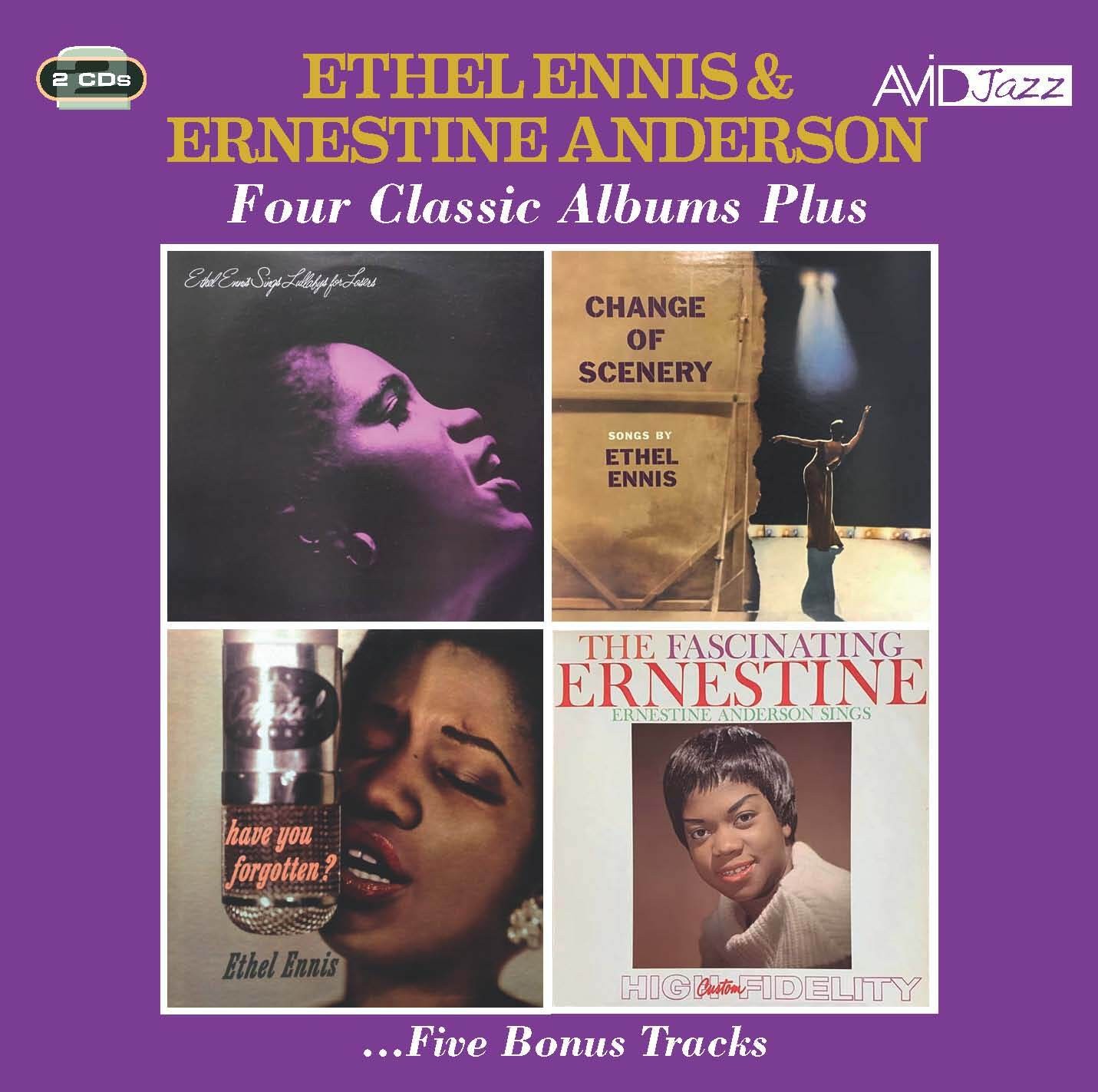 Ethel Ennis & Ernestine Anderson Four Classic Albums Plus (CD) Album
