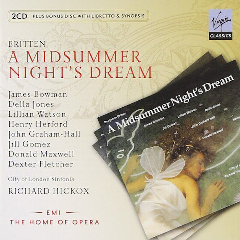 Britten, City Of London Sinfonia ‎– A Midsummer Night's Dream (3 CD, Album)