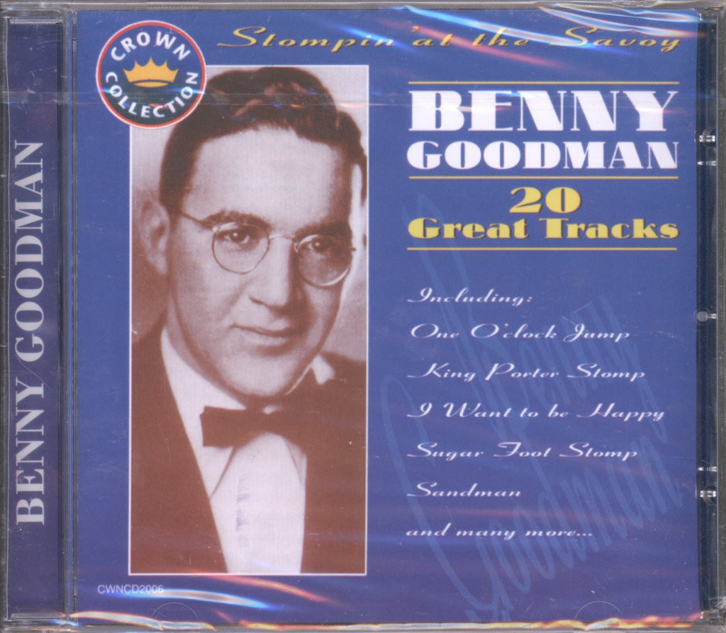 Benny Goodman Stompin' At the Savoy CD Czech Republic Javelin 1995 CD. Sealed