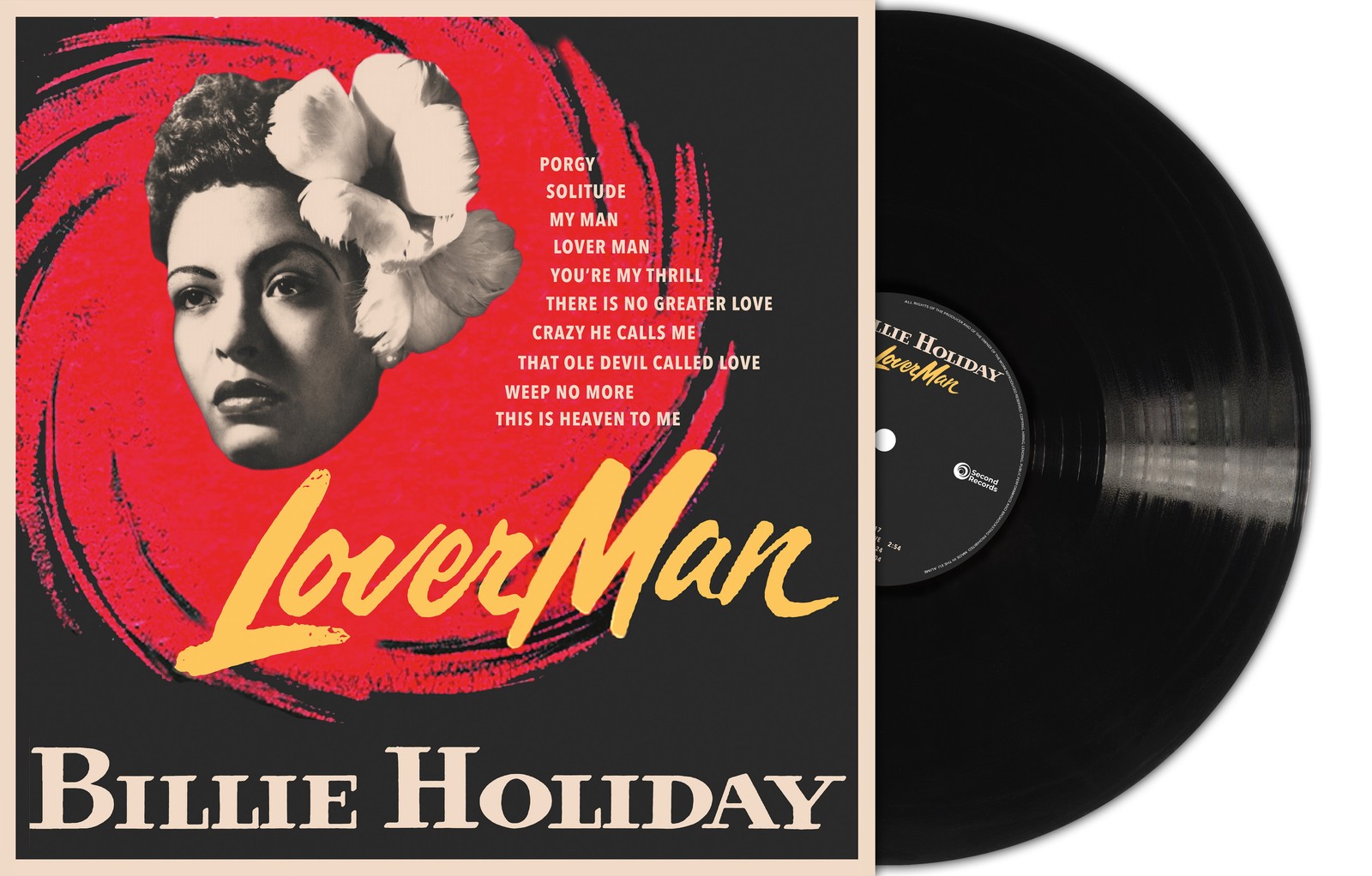 Billie Holiday Lover Man (Vinyl LP) 12" Album