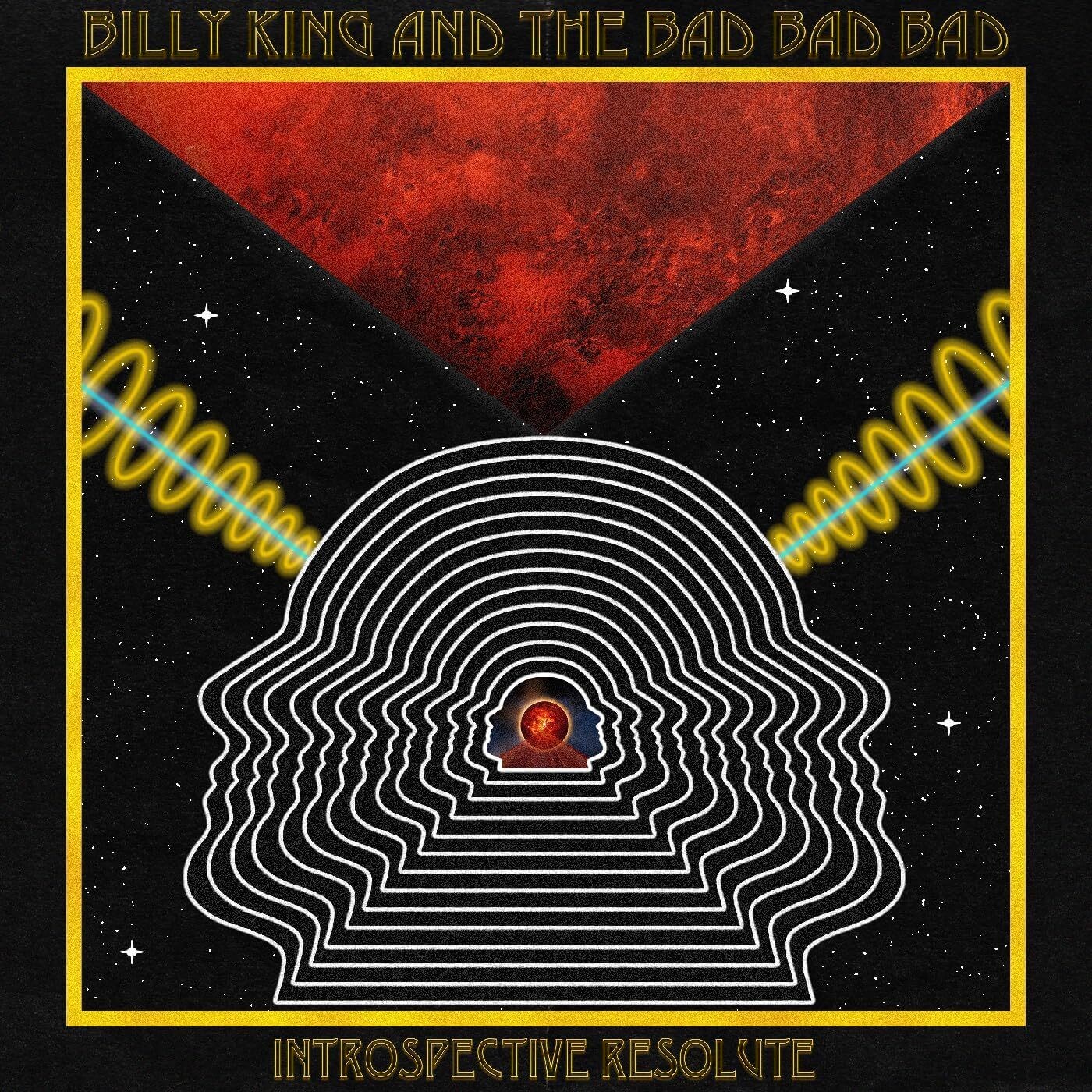 Billy King & The Bad Bad Bad Introspective Resolute (Vinyl LP) 12" Album