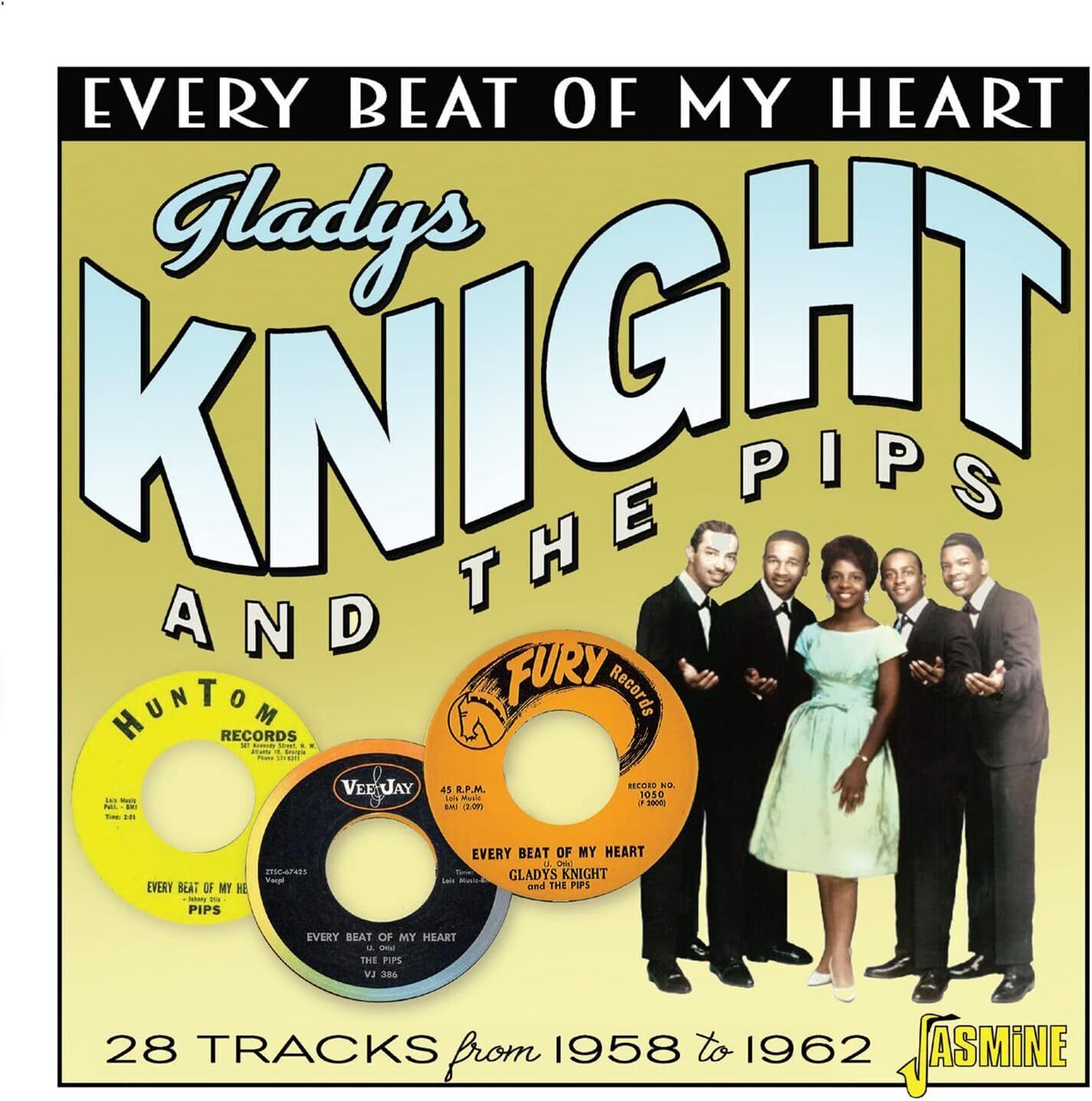Gladys Knight & The Pips Every Beat of My Heart 1958-1962 (CD)