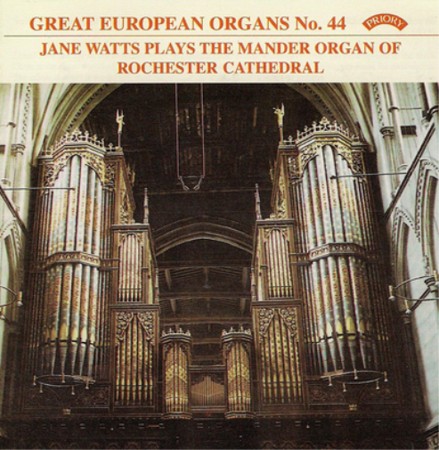 Jane Watts Great European Organs No. 44 (CD) Album
