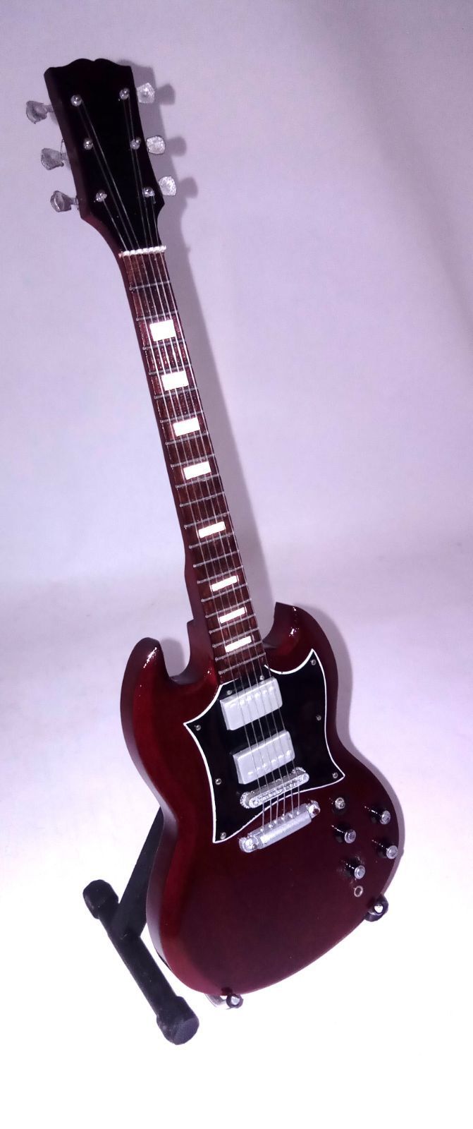 Gibson SG AC/DC Angus Young - Chitarra in miniatura - Mini Guitar -Mini Guitarra