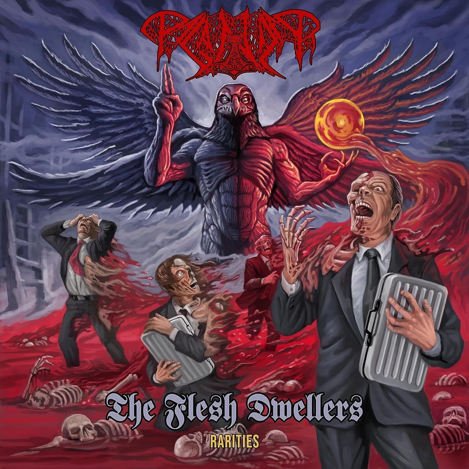 Paganizer The Flesh Dwellers: Rarities (Vinyl LP) 12" Album Coloured Vinyl