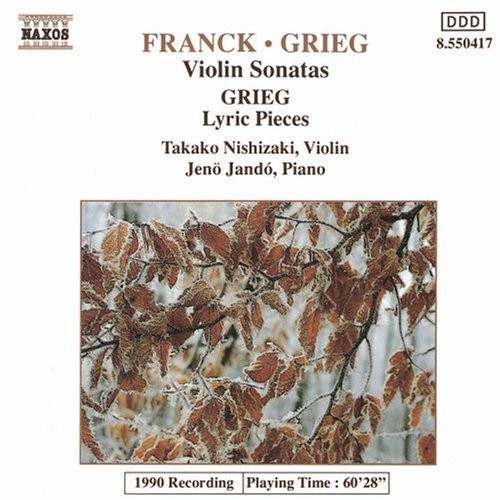 Edvard Grieg Franck/Grieg - Violin Sonatas (CD) Album