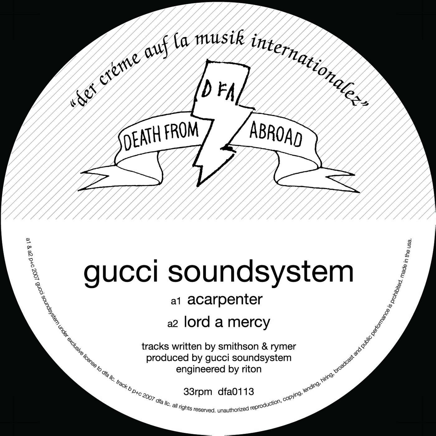 Gucci Soundsystem Acarpenter