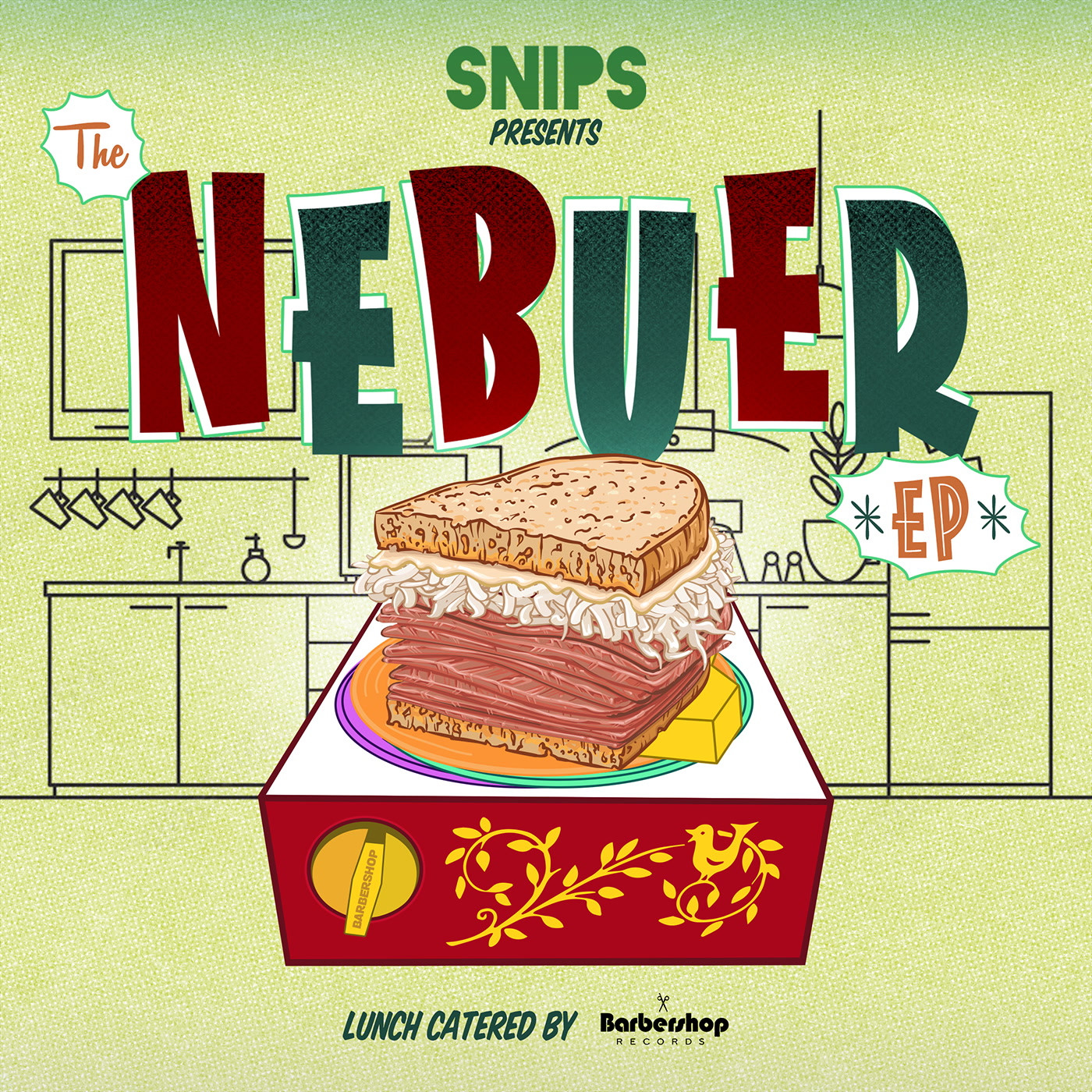 Snips Nebuer EP 7 Inch Vinyl BBSR021 NUOVO