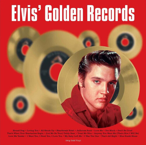Elvis' Golden Records (Gold Vinyl) [VINYL] by Elvis Presley