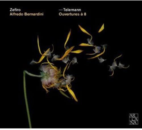 A371 Zefiro Baroque Orchestra, A Telemann: Overtures A 8 For 3 Oboes,bass CD