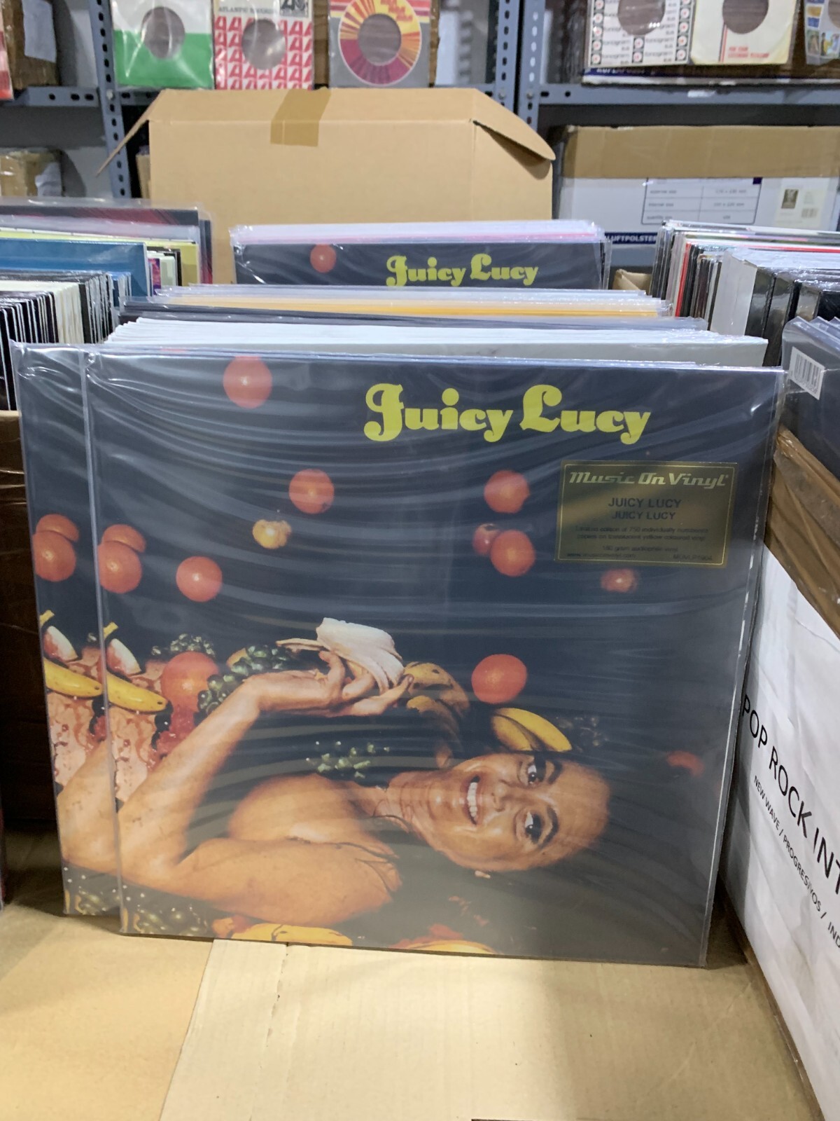 JUICY LUCY LP JUICY LUCY VINILE TRASPARENTE GIALLO 2023