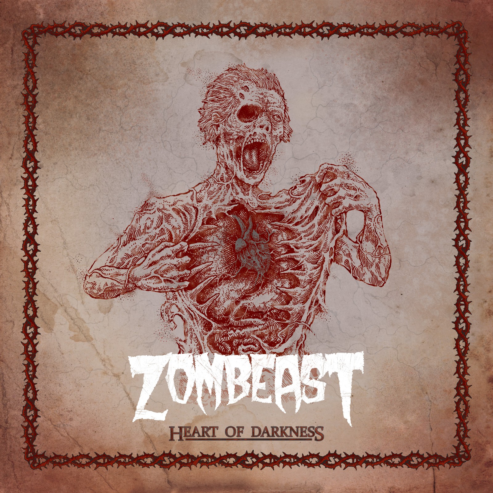 Zombeast Heart of Darkness (Vinyl LP) 12" Album (Clear vinyl)