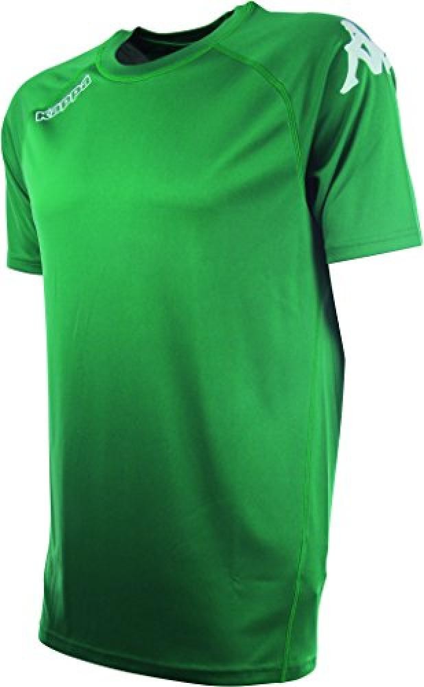 (TG. 6 anni) Kappa Tesis Jersey SS Tee, Uomo, Uomo, TESIS Jersey SS, Verde - NUO