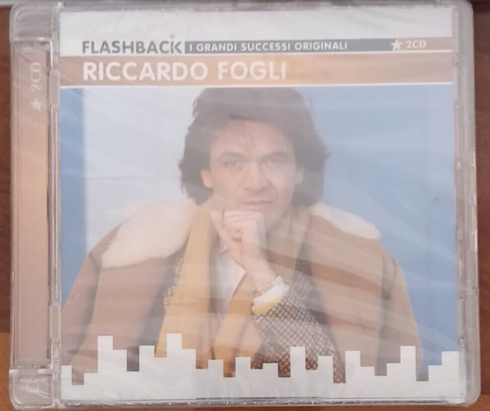 Riccardo Fogli (2 CD) I Grandi Successi Originali Flashback Sigillato