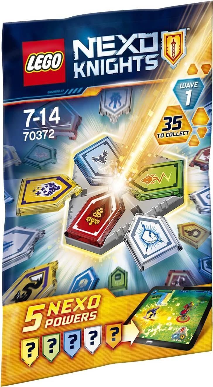 Gadget - Lego 70372 - Nexo Knights - Ultimate Knights - Bustina Combo Nexo Power