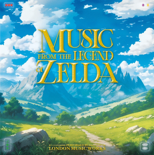 MUSIC FROM THE LEGEND OF ZELDA OST (3LP/LIGHT BLUE VINYL) by London Music Works
