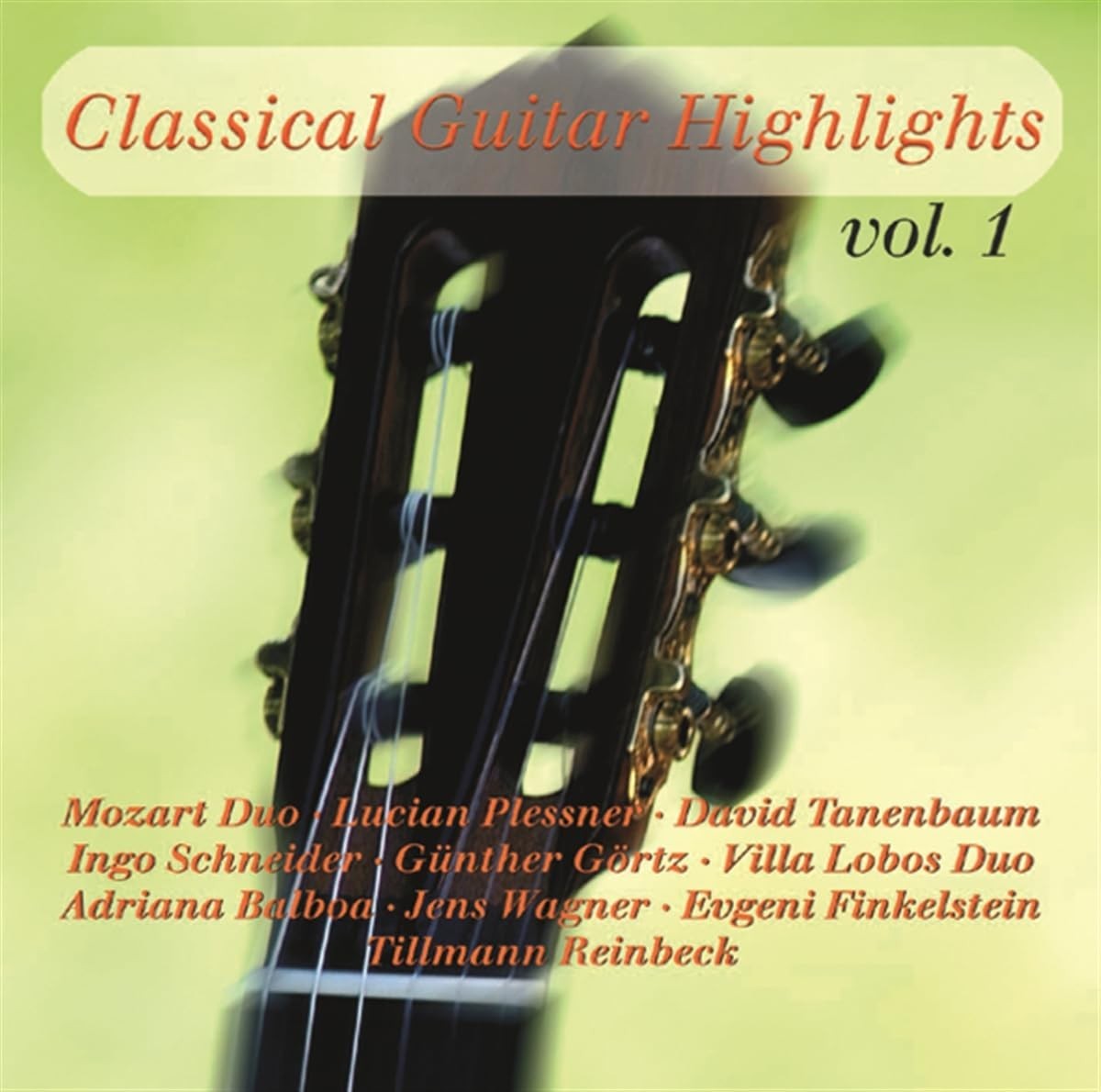 Various Classical Guitar Highlights Vol.1 (CD)