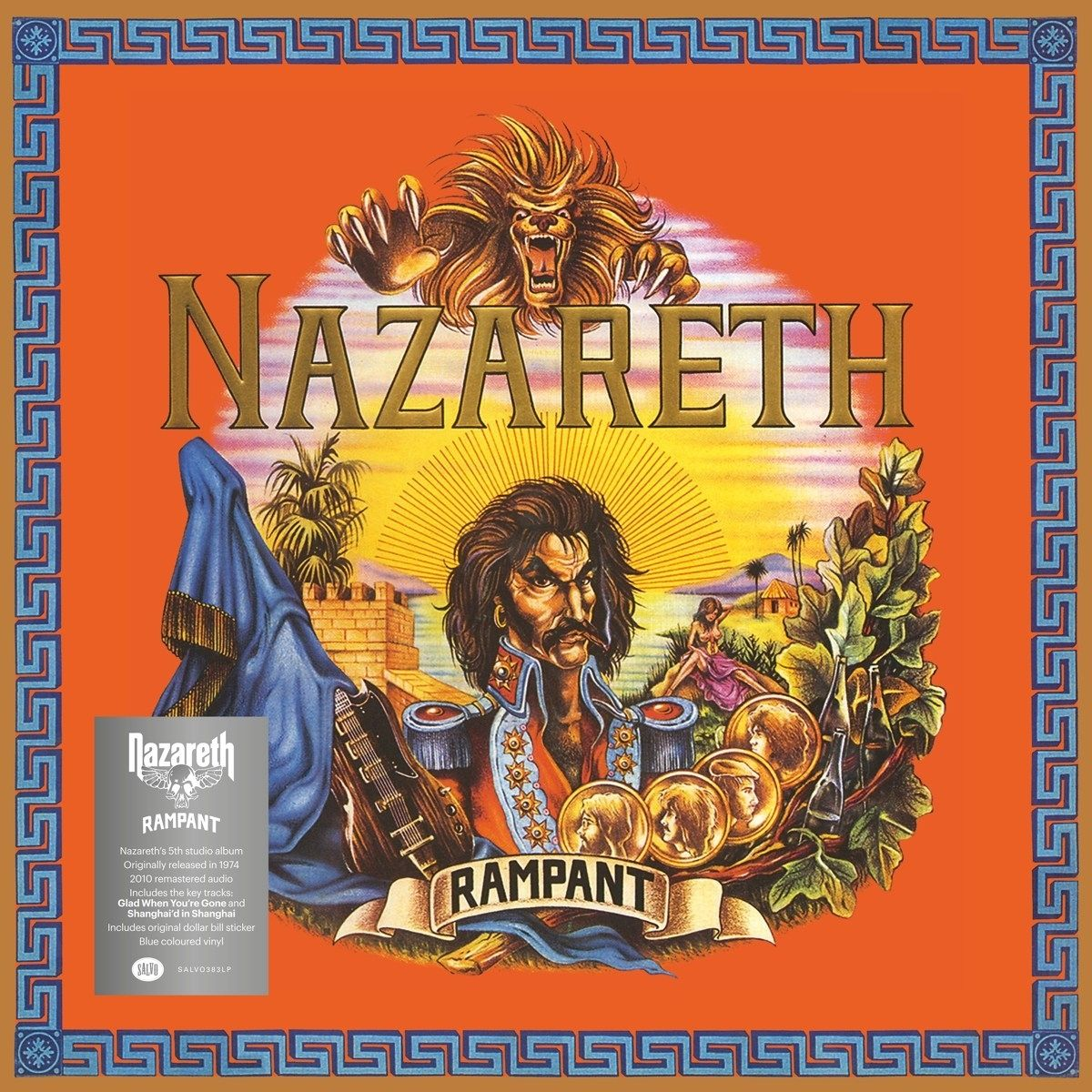 NAZARETH - Rampant (2022) LP blue vinyl pre order