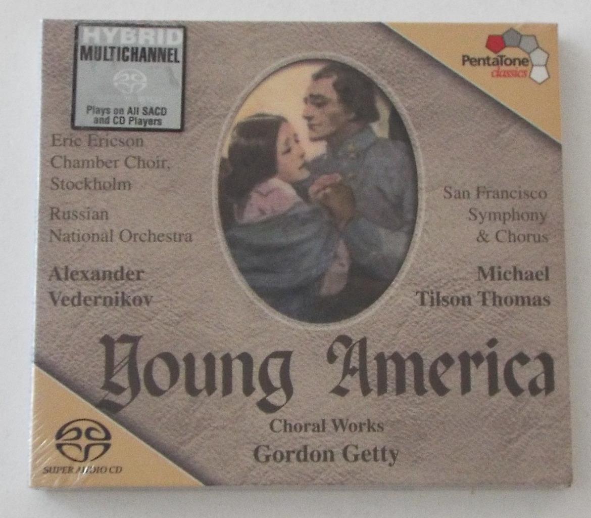 Nuovo Giovane America: Choral Works Di Gordon Getty Super Audio Hybrid CD