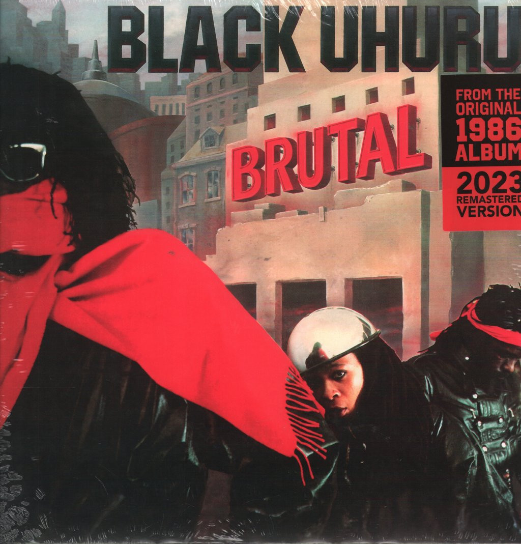 Black Uhuru Brutal LP Vinile Europa Ras 2024 Riedizione 2024 DIGLP8