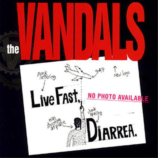 The Vandals Live Fast, Diarrea (Vinyl LP) 25th Anniversary  12" Album