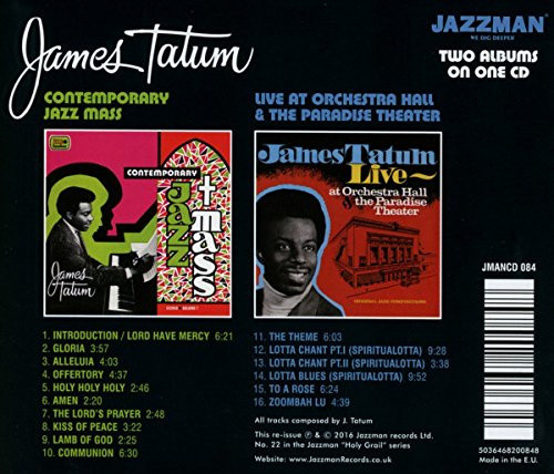Contemporary Jazz Mass / Live at the Orchestra by TATUM TRIO PLUS JAMES