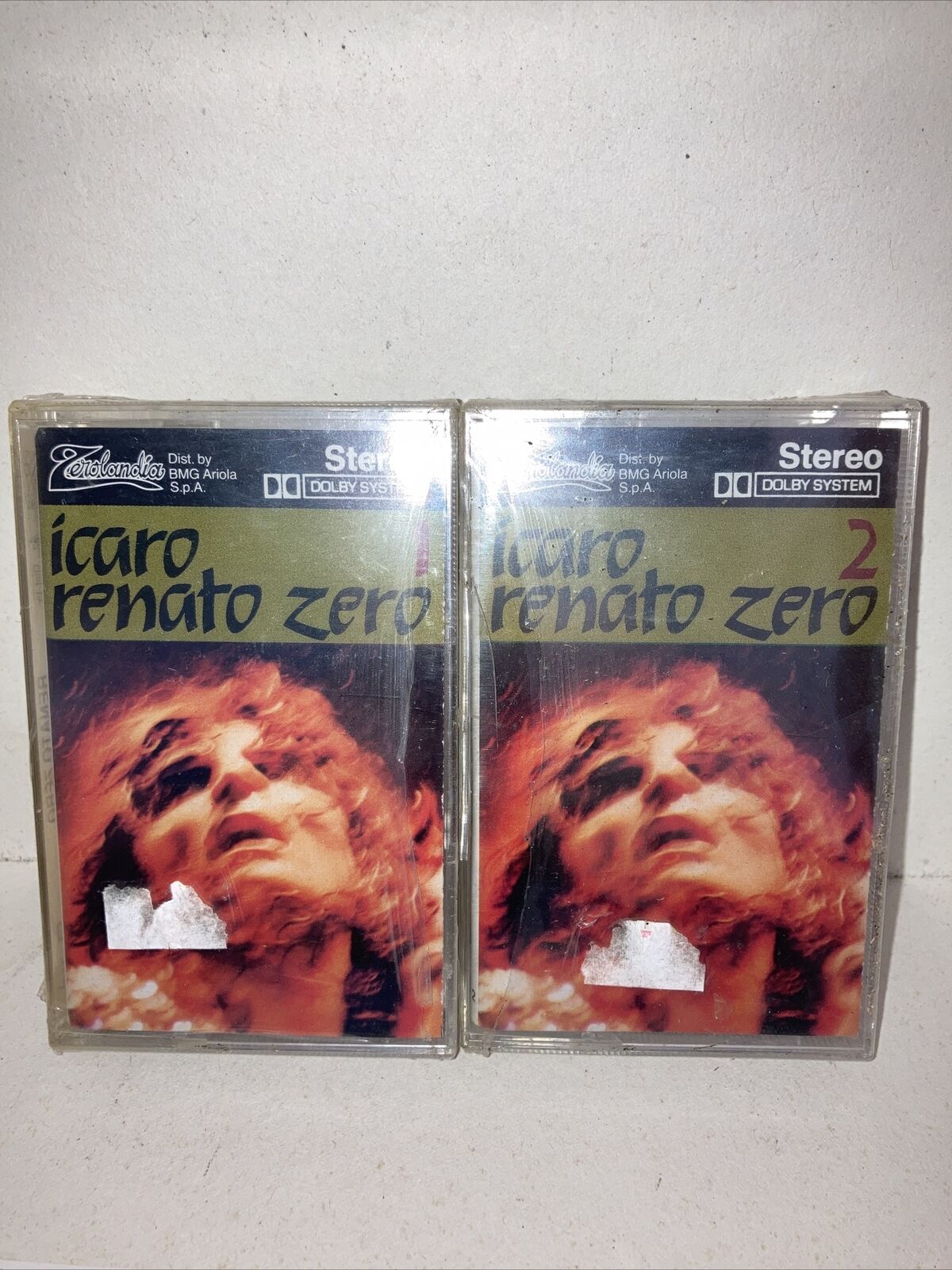 Renato Zero Icaro MC7 musicassetta Doppia Nuova Sigillata