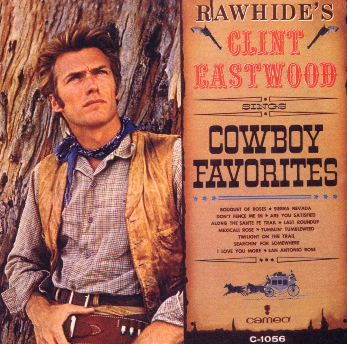 Clint Eastwood Rawhide's Clint Eastwood Sings Cowboy Favorites (CD) Album