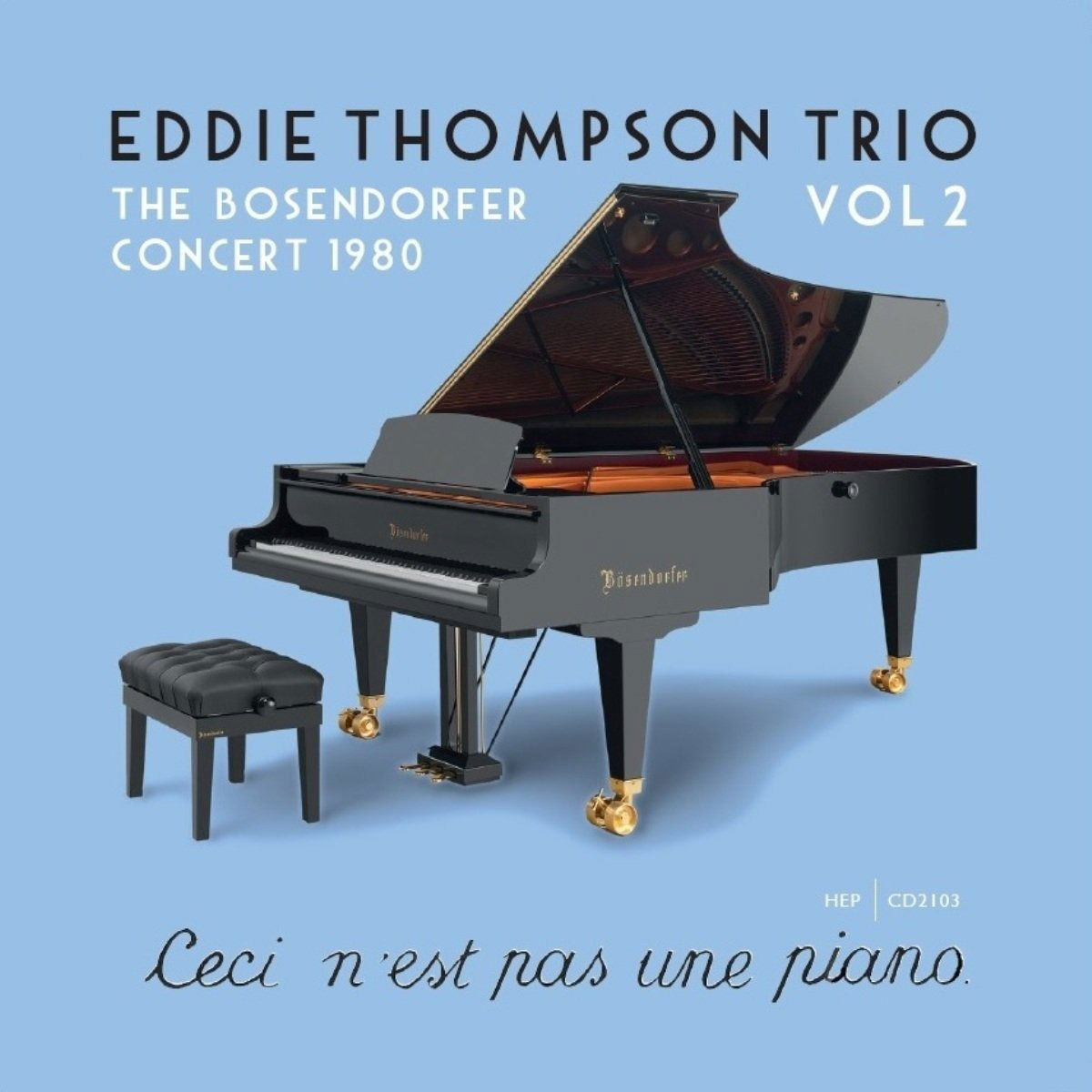 Eddie Thompson - The Bosendorfer Concert 1980 Vol. 2 - Cd
