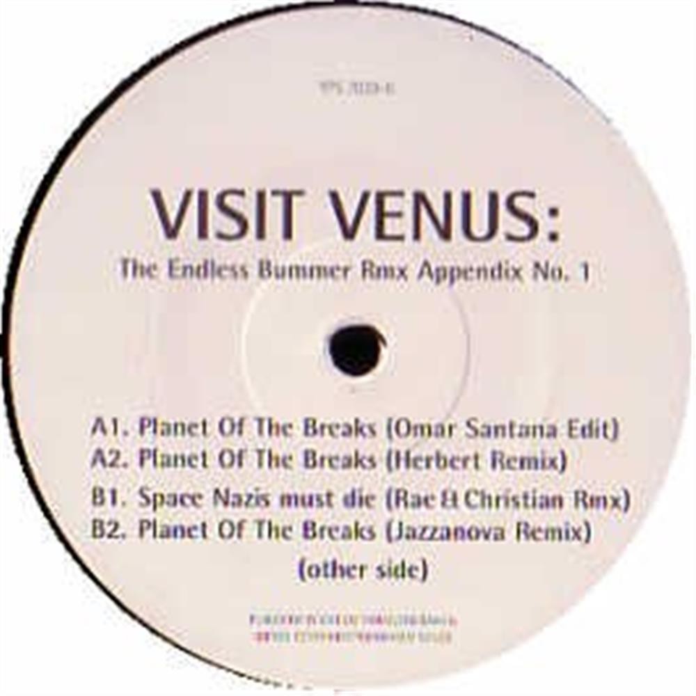 The Endless Bummer Rmx Appendix No.1 - Visit Venus (Vinile)