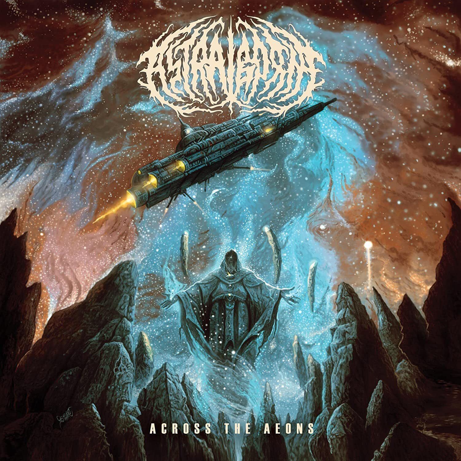 Astralborne Across the Aeons (Vinyl LP) 12" Album