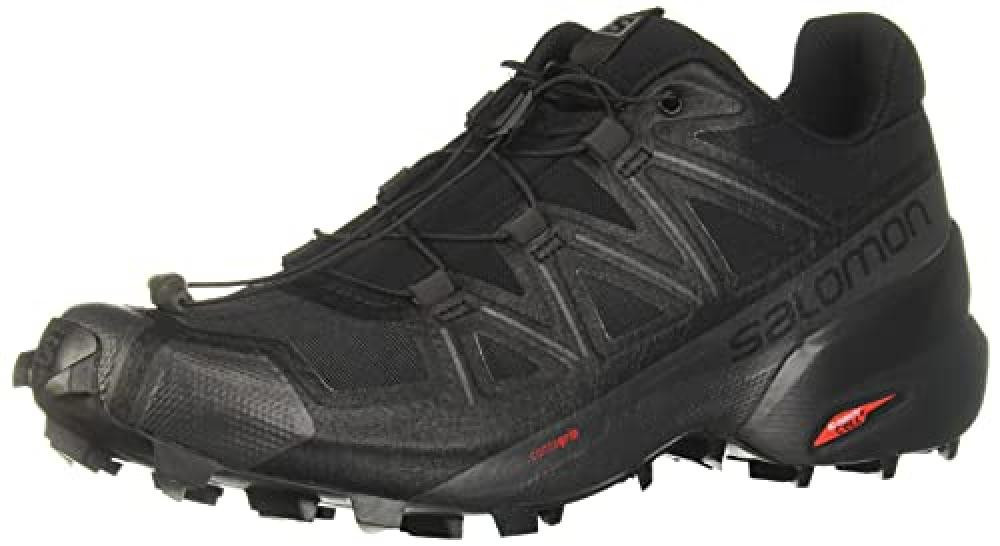 (TG. 39 1/3 EU) SALOMON Speedcross , Scarpe da escursionismo, Donna, Nero Black