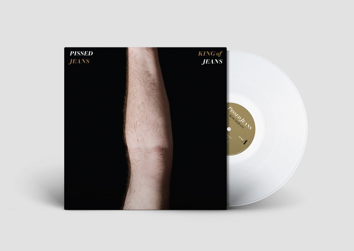 Pissed Jeans King of Jeans (Vinyl LP) 12" Album (Clear vinyl)