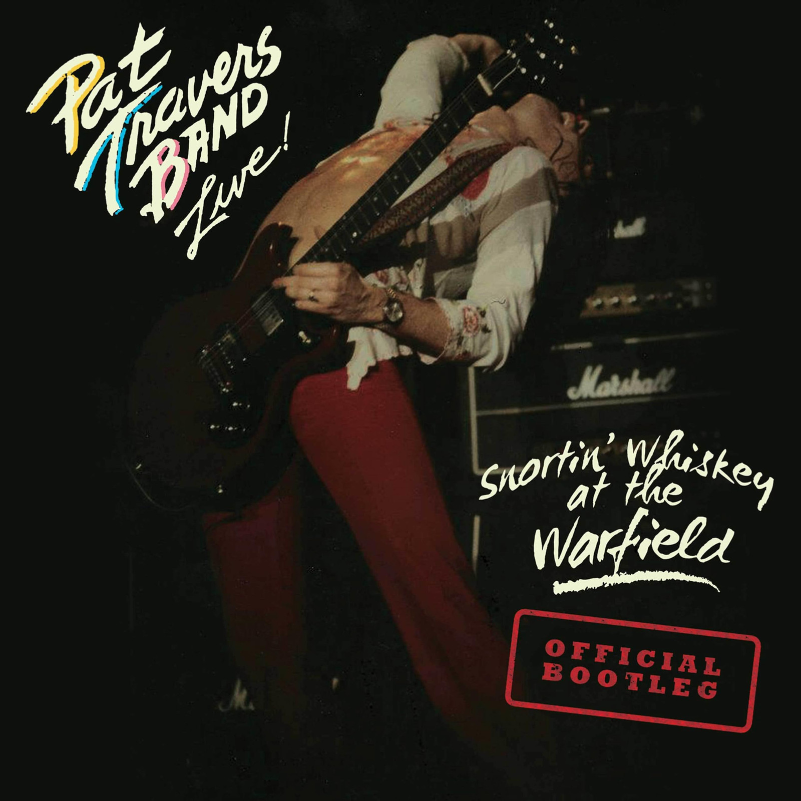 Pat Travers Snortin' Whiskey at the Warfield (Vinyl LP)