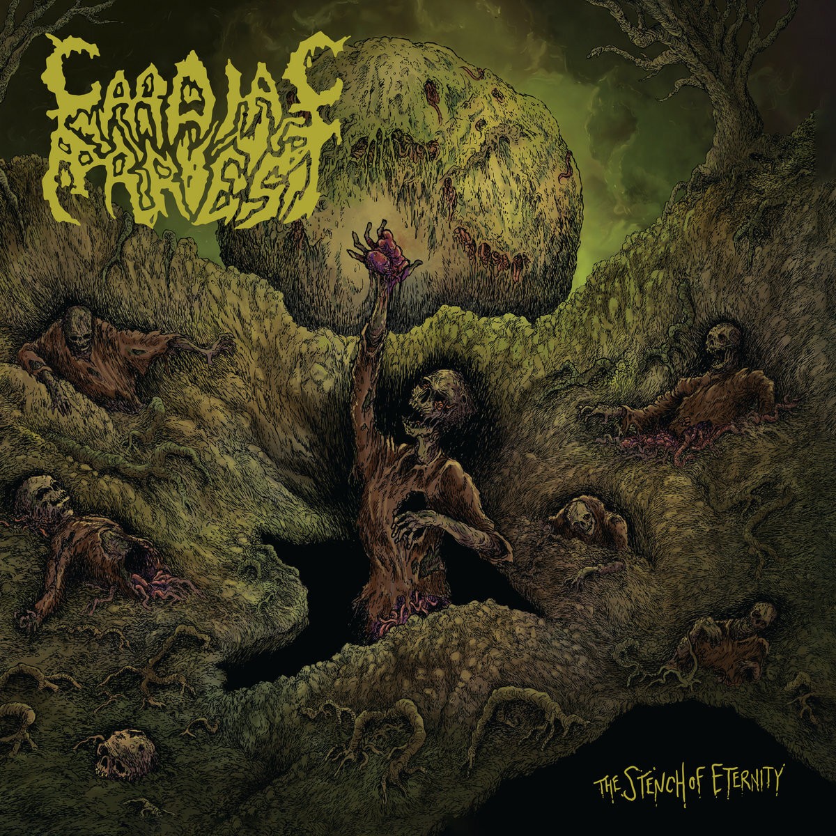 Cardiac Arrest The Stench of Eternity (CD) Album