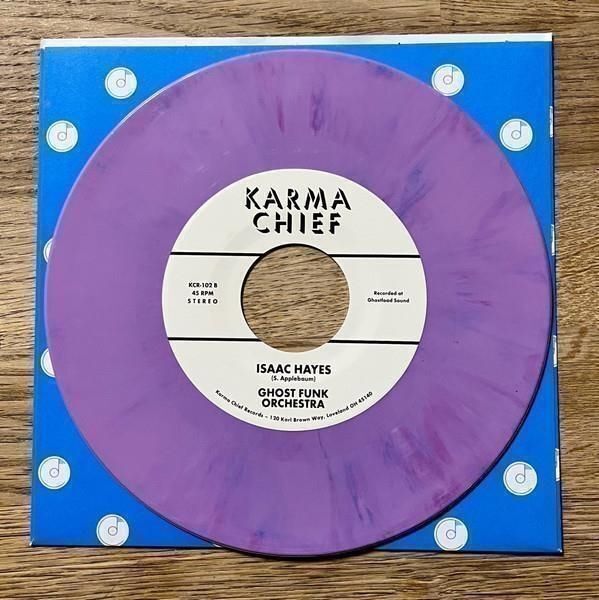 Vinile Ghost Funk Orchestra - Walk Like A Motherfucker/Isaac Hayes (Opaque Purpl