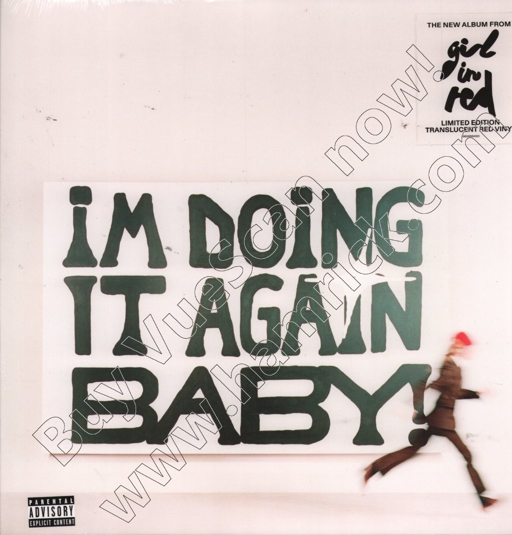 Girl In Red I'm Doing It Again Baby! LP vinyl Europe Sony 2024 Limited