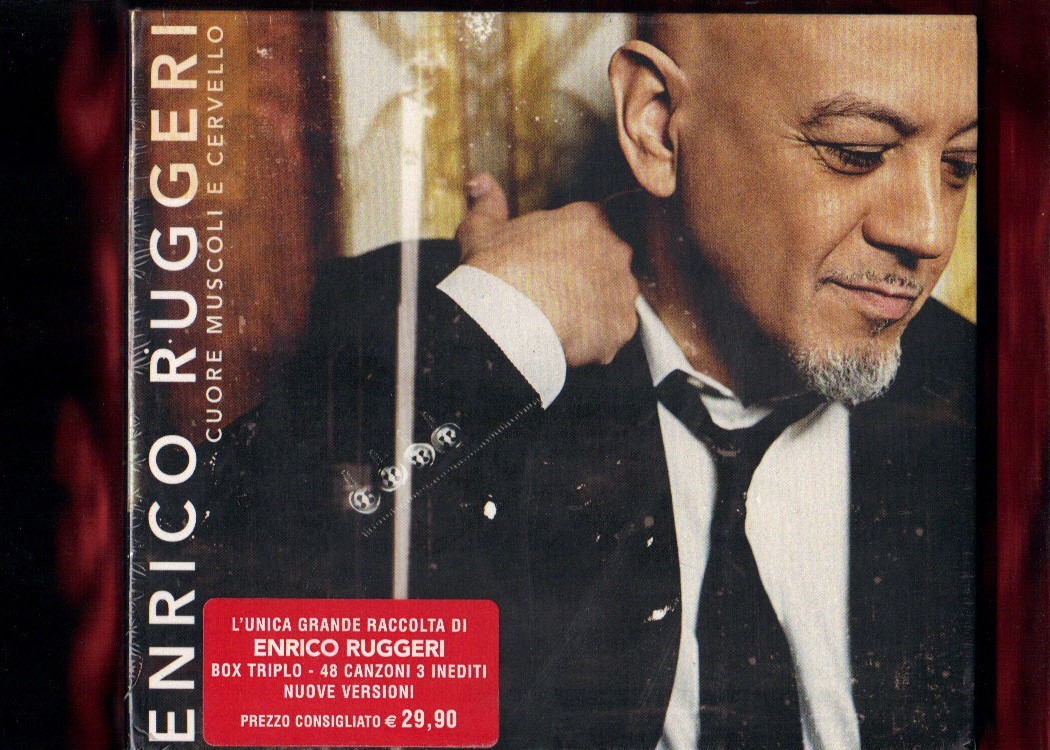 ENRICO RUGGERI-CUORE MUSCOLI E CERVELLO BOX 3 CD   NUOVO SIGILLATO