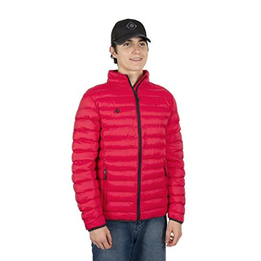 (TG. S) Izas Fraser Fraser, Uomo, Rosso Nero, S - NUOVO