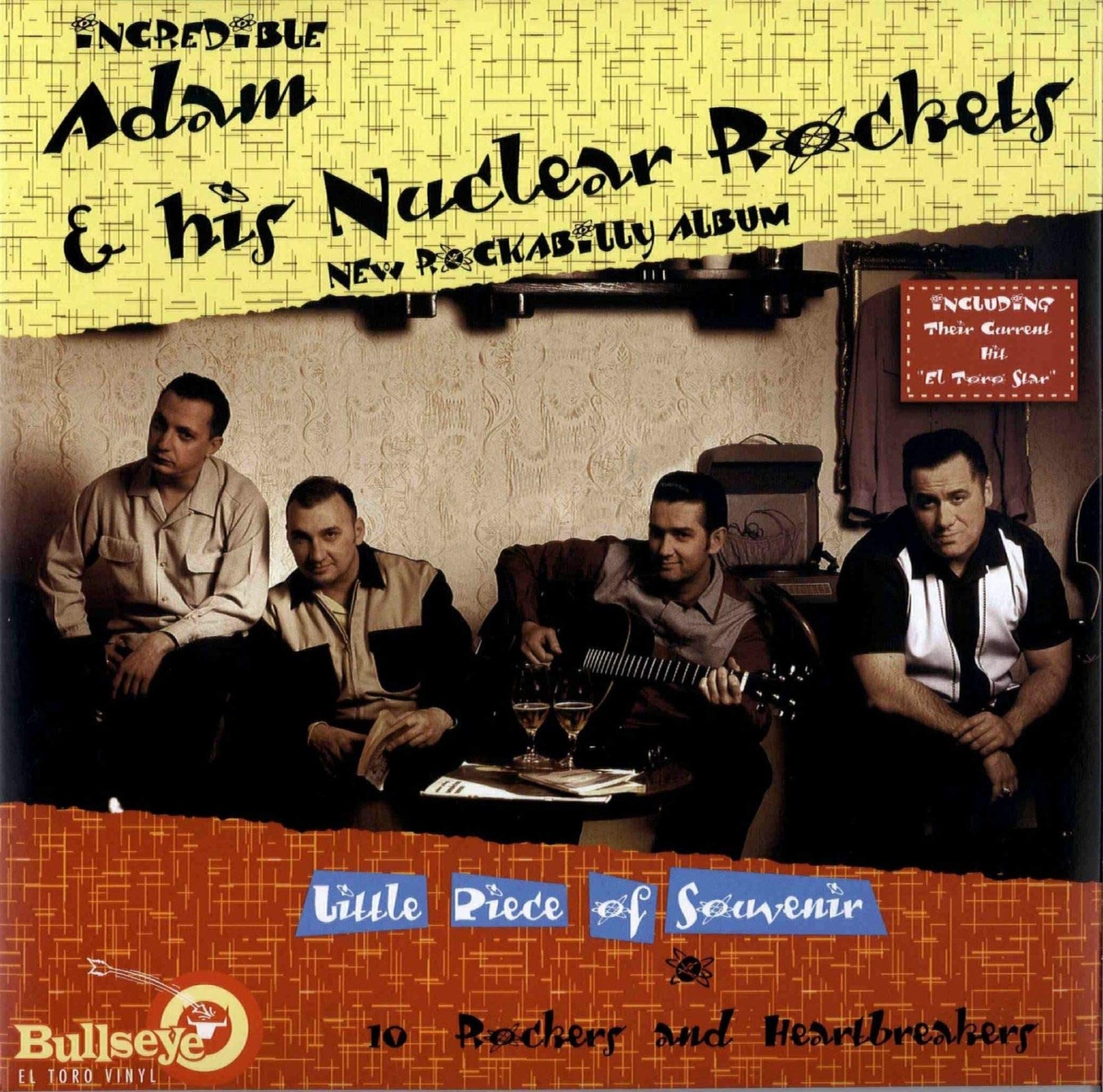 Adam & His Nuclear Rockets Little Piece of Souvenir (Vinyl LP)